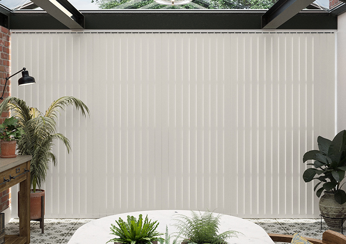 Trinity (Blackout), Soft Grey - Vertical Blind - Image 6